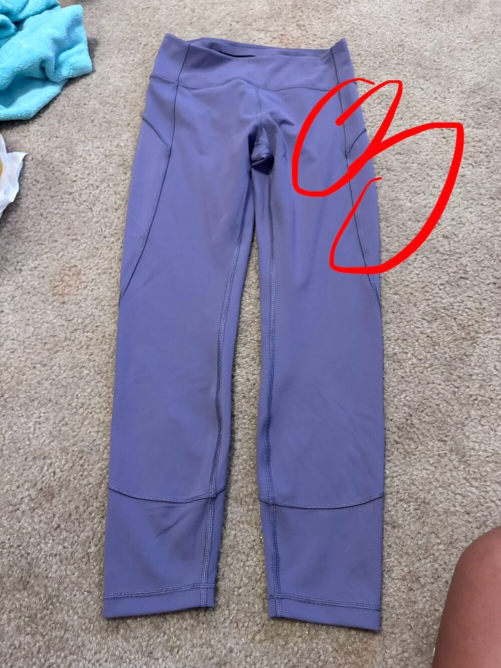 Lululemon sz 8 leggings